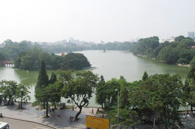 Hoan Kiem Lake in Hanoi
